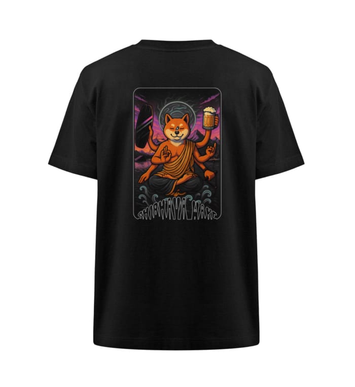 T-Shirt Heavy Shibhava Wake Shred In Peace Sunset - Freestyler Heavy Oversized T-Shirt ST/ST-16