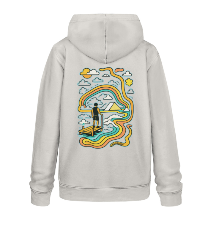 Felpa Pouch Ride The Line - Unisex Organic Hoodie 2.0 ST/ST-6865