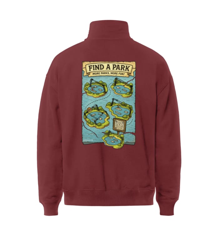Felpa Peak More Parks, More Fun - Miller Dry Half-Zip ST/ST-7179