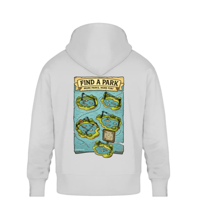 Felpa Core More Parks, More Fun - Organic Oversized Hoodie ST/ST-6961