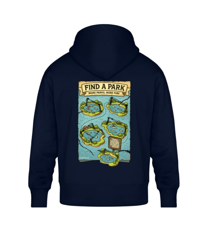 Felpa Core More Parks, More Fun - Organic Oversized Hoodie ST/ST-6959