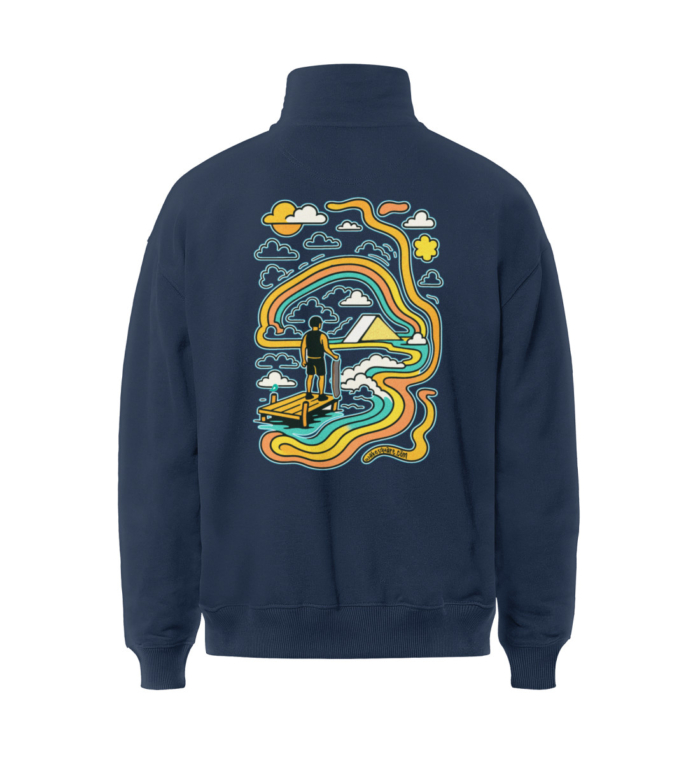 Felpa Peak Ride The Line - Miller Dry Half-Zip ST/ST-7011