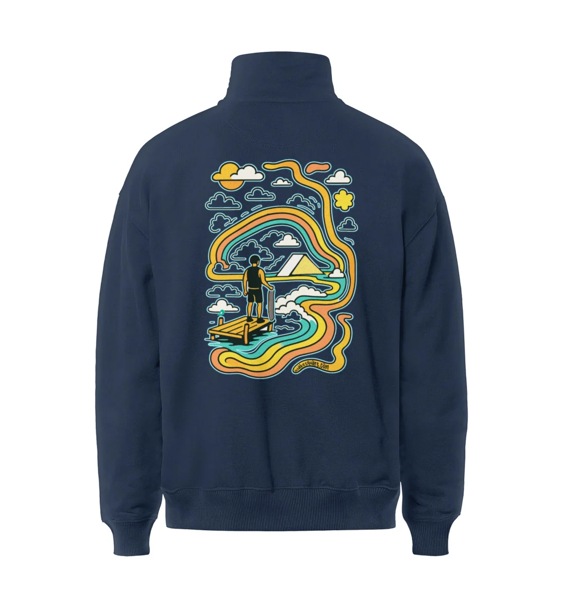 Felpa Peak Ride The Line Felpa Peak Ride The Line - Miller Dry Half-Zip ST/ST-7011