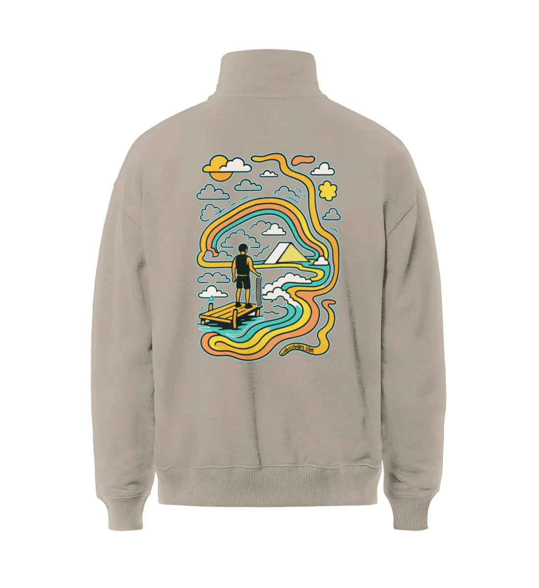 Felpa Peak Ride The Line Felpa Peak Ride The Line - Miller Dry Half-Zip ST/ST-7081