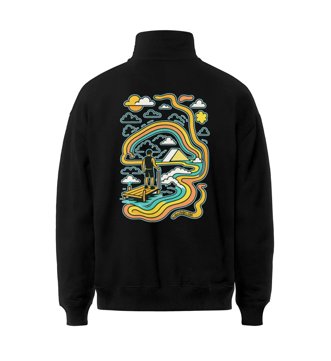 Felpa Peak Ride The Line Felpa Peak Ride The Line - Miller Dry Half-Zip ST/ST-16