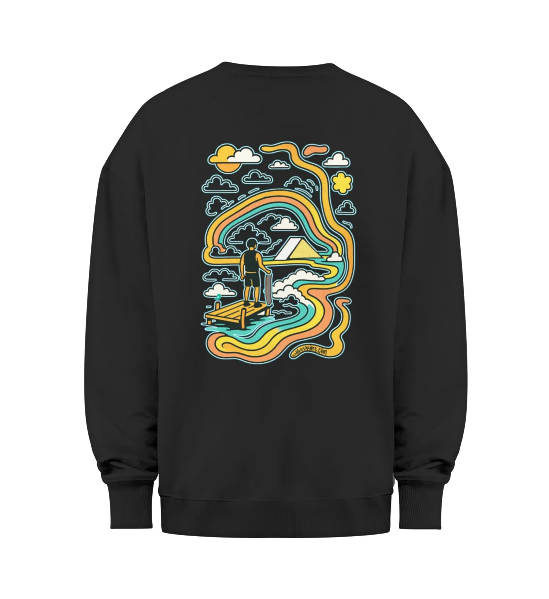 Felpa Higher Ride The Line Felpa Higher Ride The Line - Ledger Dry Sweatshirt ST/ST-16