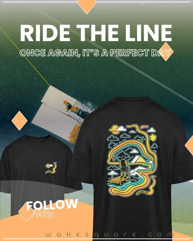 Ride the Line Wakeboard - Collezione Outfit Wakesquare - Flyer 1