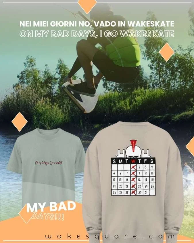 Wakeskate Wednesday - Collezione Outfit Wakesquare - Flyer 1