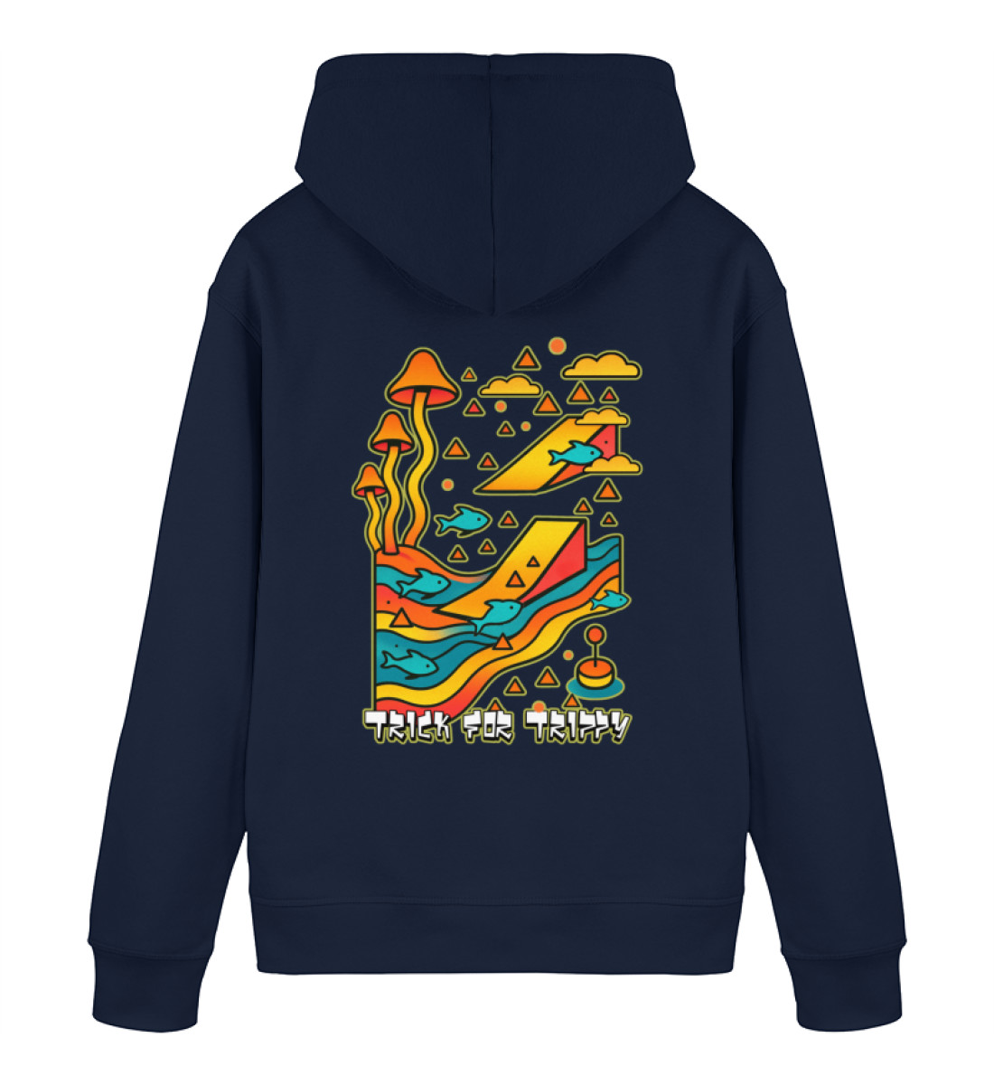 Felpa Pouch Trick For Trippy Felpa Pouch Trick For Trippy - Unisex Organic Hoodie 2.0 ST/ST-6959