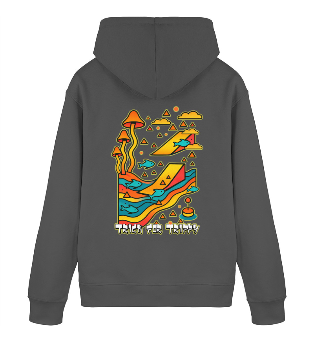 Felpa Pouch Trick For Trippy Felpa Pouch Trick For Trippy - Unisex Organic Hoodie 2.0 ST/ST-6903