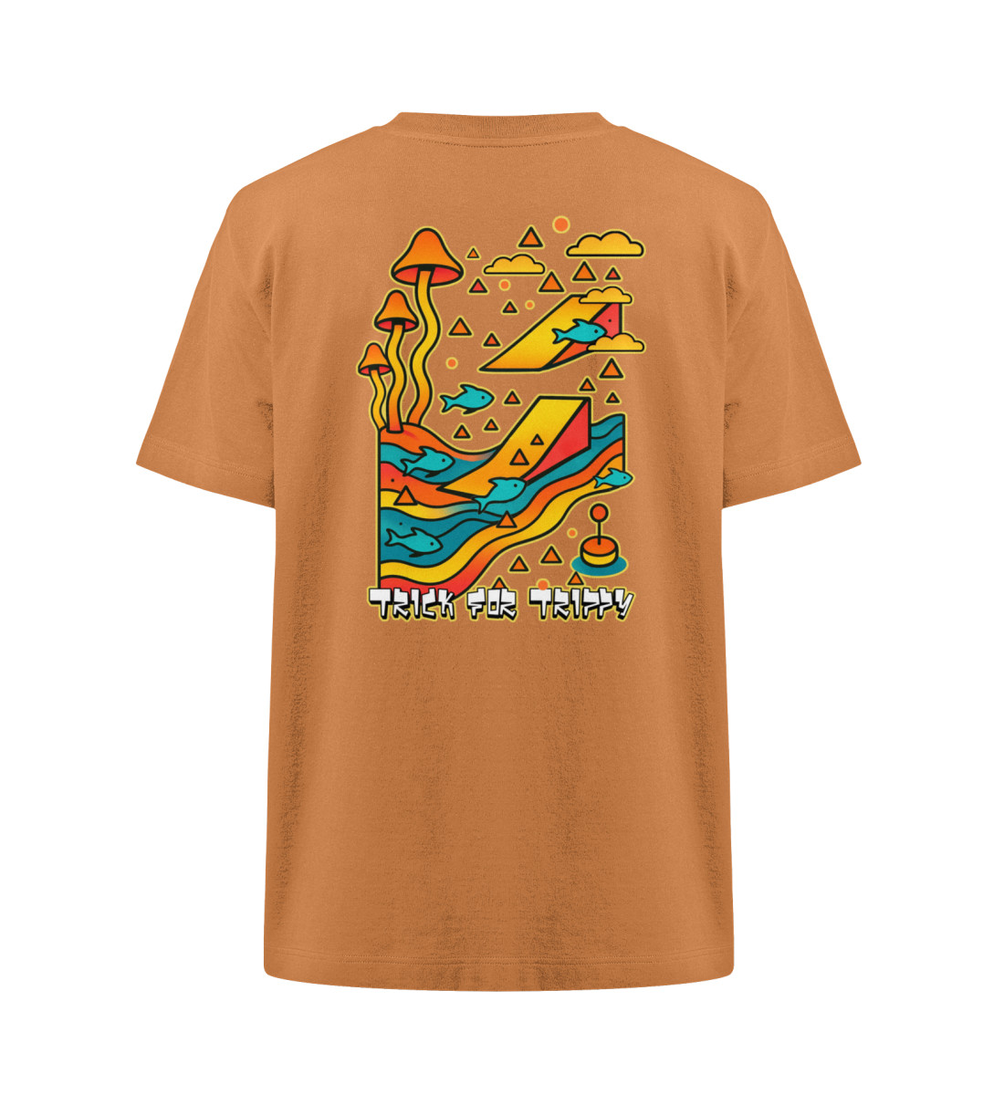 T-Shirt Heavy Trick For Trippy T-Shirt Heavy Trick For Trippy - Freestyler Heavy Oversized T-Shirt ST/ST-7136