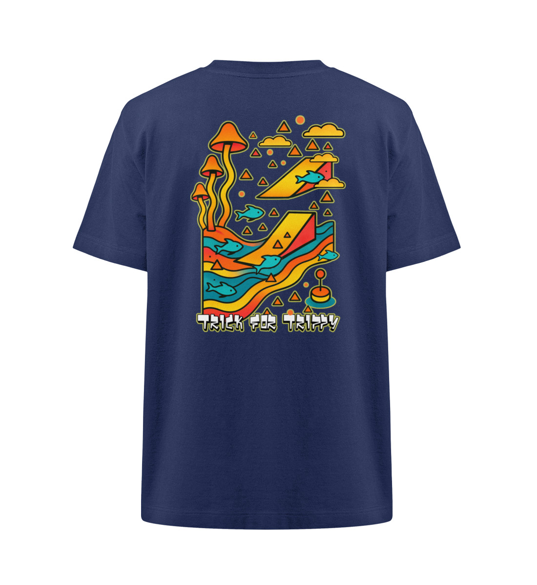 T-Shirt Heavy Trick For Trippy T-Shirt Heavy Trick For Trippy - Freestyler Heavy Oversized T-Shirt ST/ST-6057