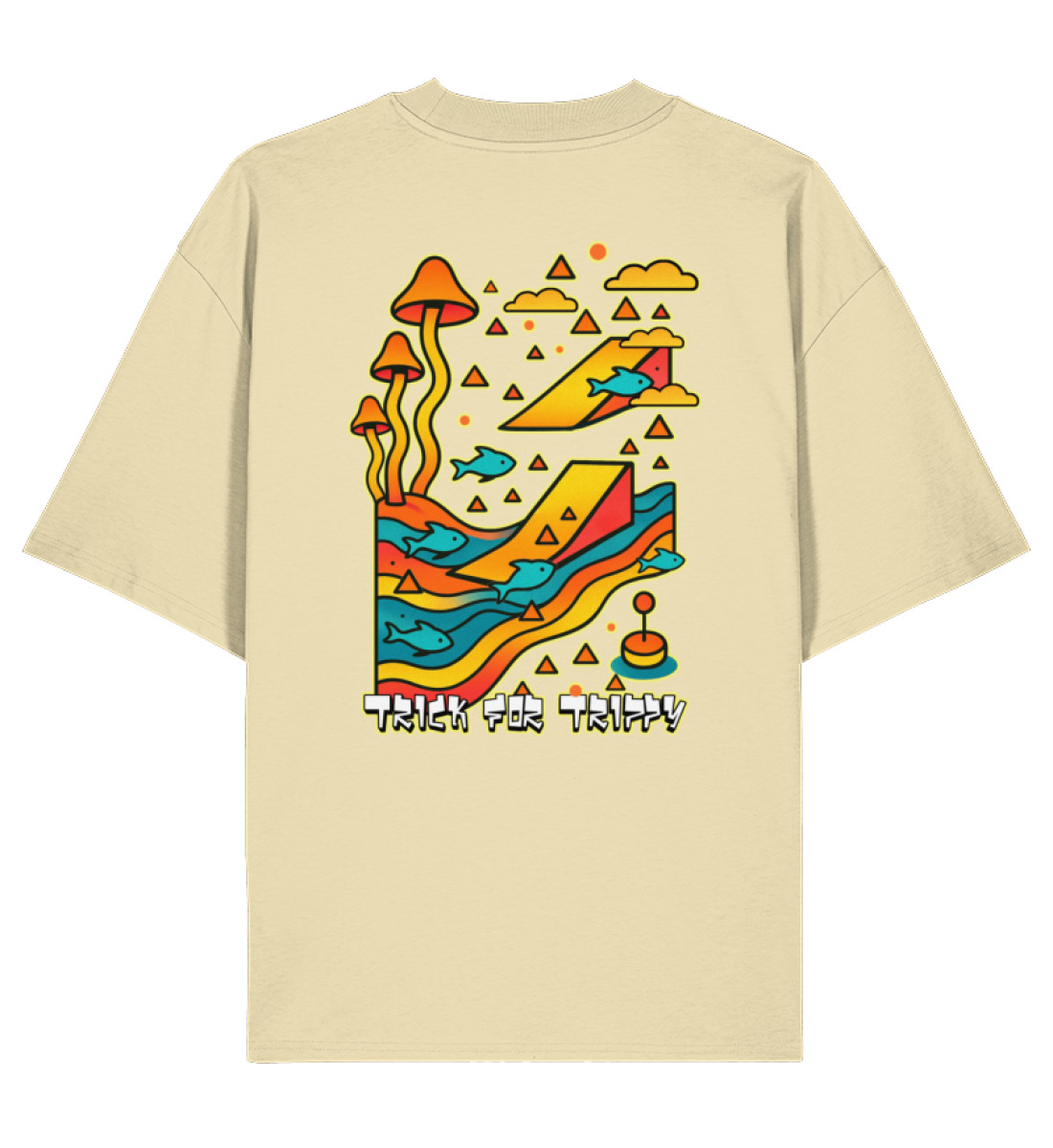 T-Shirt Oversize Trick For Trippy T-Shirt Oversize Trick For Trippy - Organic Oversized Shirt 2.0 ST/ST-7052