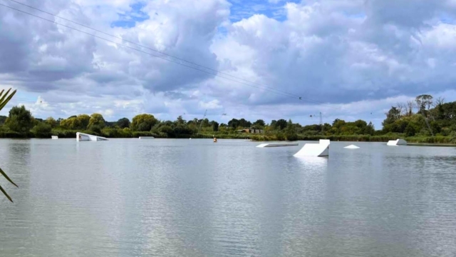 WS – park germania anteprima – Wasserskilift im Waterpark am Weissenhäuser Strand